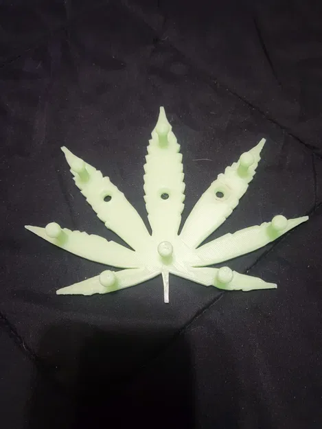 Móc Treo Dây Chuyền/Móc Treo Chìa Khóa Hình Lá (Leaf Necklace/Key Holder) - Image 3