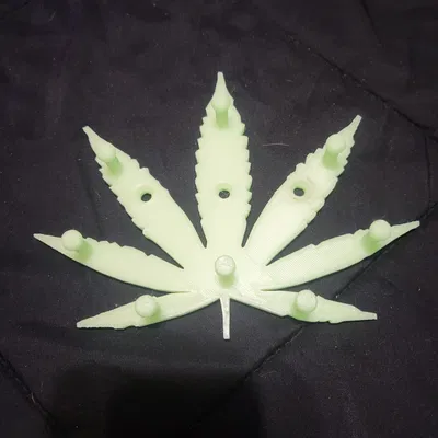 Móc Treo Dây Chuyền/Móc Treo Chìa Khóa Hình Lá (Leaf Necklace/Key Holder)