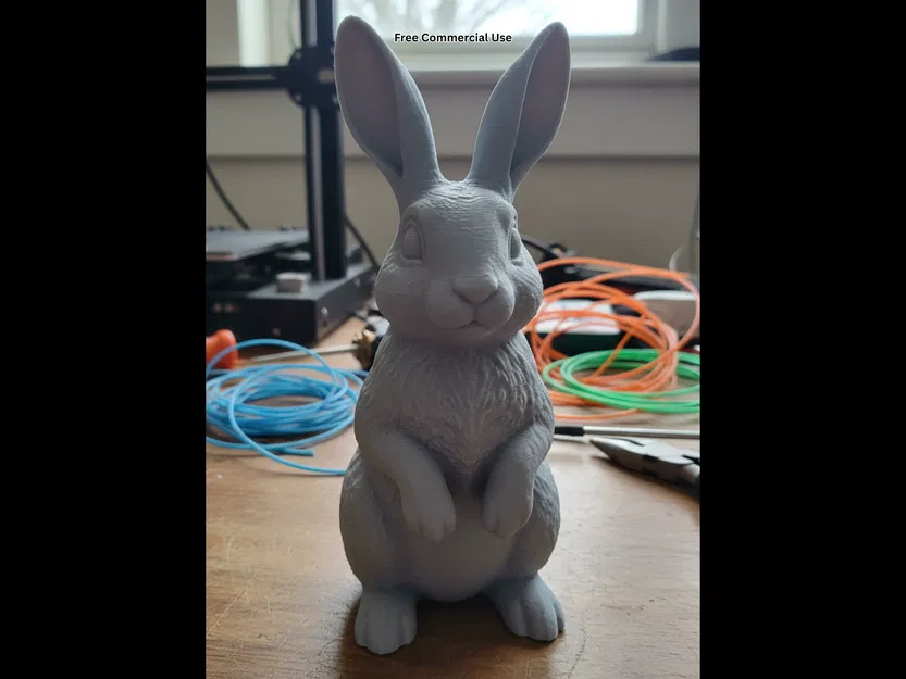 Tượng Thỏ Rừng (Woodland Rabbit Statue) - Image 1