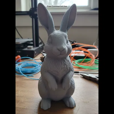 Tượng Thỏ Rừng (Woodland Rabbit Statue)