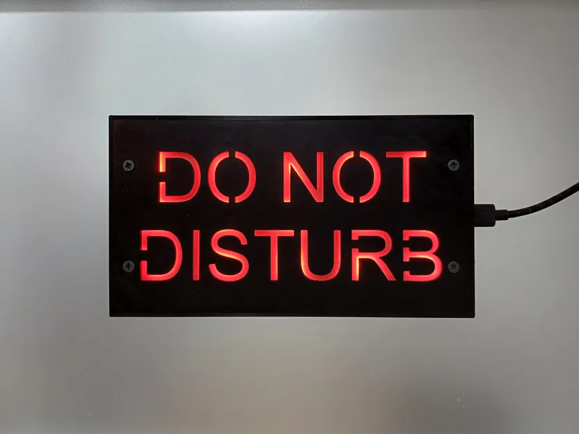 Bảng DO NOT DISTURB điều khiển theo trạng thái MS Teams - Image 1