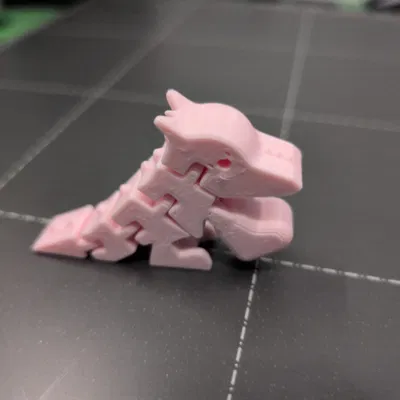 Baby Flexi Pachy Valentine cầm trái tim (Flexi Pachycephalosaurus)