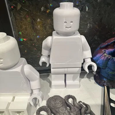 Mô hình Giant Lego Minifig (kèm tóc nam/nữ & râu)