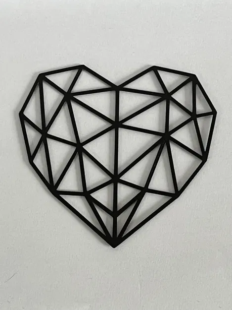 Tranh treo tường trái tim (Heart Wall Art #2) - Image 1