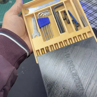 Hộp đựng dụng cụ cho máy in 3D (3d printer Tool box)