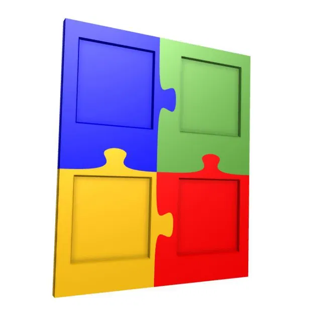 Khung Ảnh Xếp Hình Polaroid (Polaroid Puzzle Picture Frame!) - Image 4