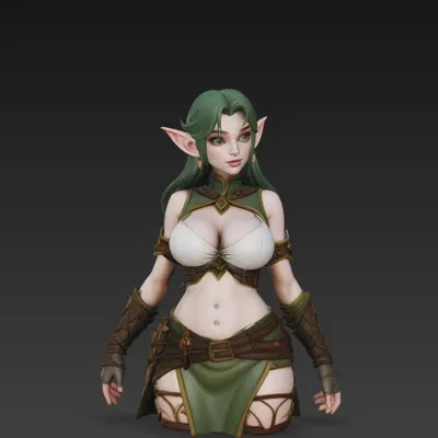Nữ elf phiêu lưu (Elf Adventurer)