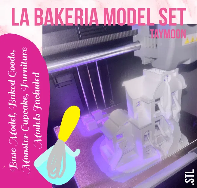 Bộ Model La Bakeria (La Bakeria Model Set) - Image 1