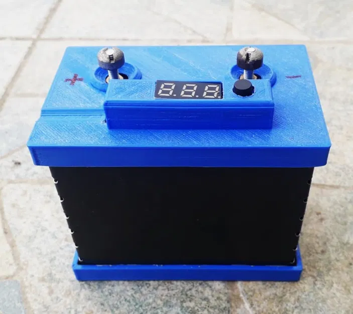 Pin Li-Ion 12V cho tải nặng (Battery 12V Li-Ion for heavy loads) - Image 1