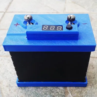 Pin Li-Ion 12V cho tải nặng (Battery 12V Li-Ion for heavy loads)