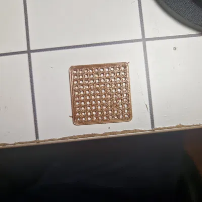 Trình tạo Canvas Thêu Chữ Thập Tham Số (Parametric Cross Stitch Canvas Generator)