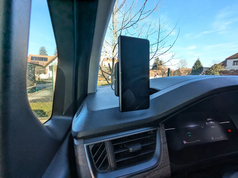 Renault Kangoo 3 - Tấm adapter MagSafe cho giá đỡ điện thoại zin - Image 5