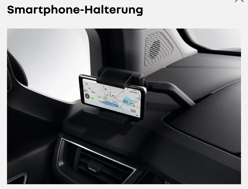 Renault Kangoo 3 - Tấm adapter MagSafe cho giá đỡ điện thoại zin - Image 6