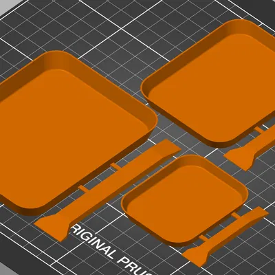 Khay/Tấm Trộn Keo Siêu Nhẹ kèm Spatula, từ 3g đến 10g