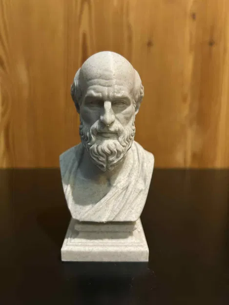 Eratosthenes of Cyrene - Ératosthène de Cyrène — Bust - Image 2