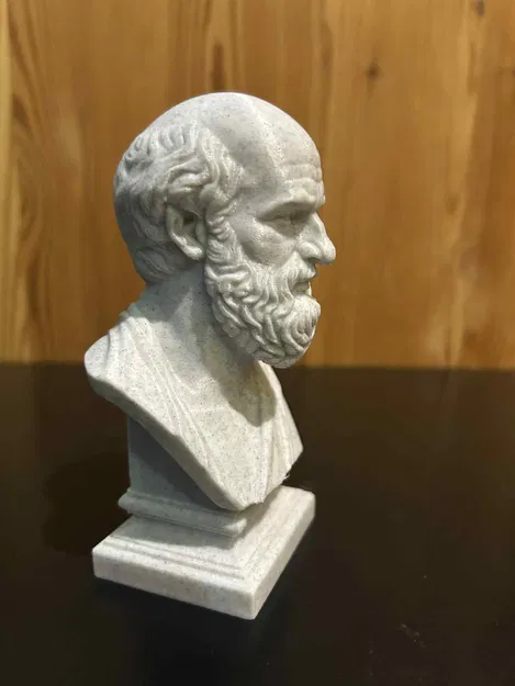 Eratosthenes of Cyrene - Ératosthène de Cyrène — Bust - Image 5