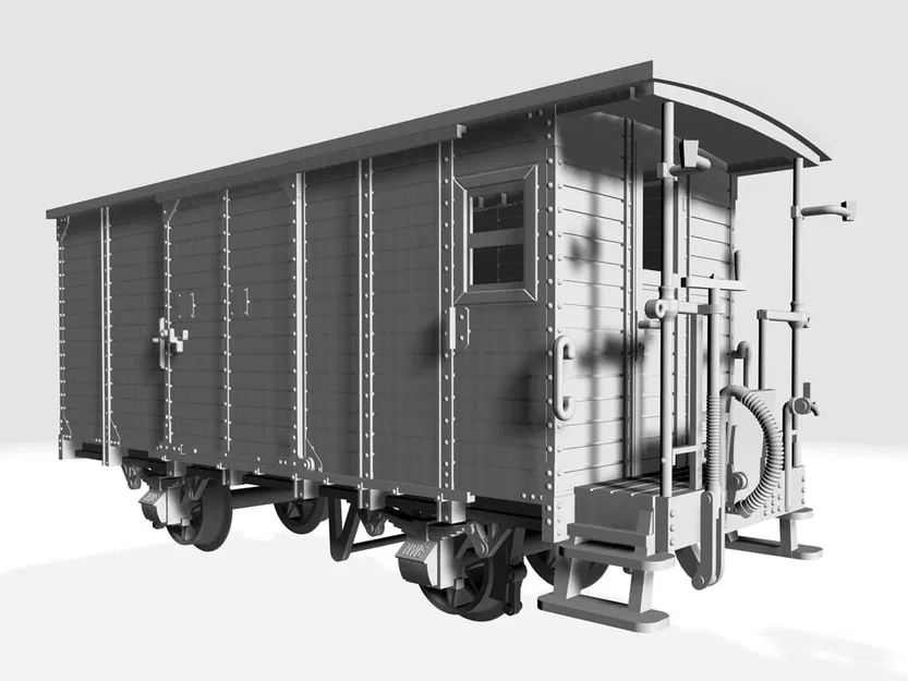 TTm - Toa hành lý 1000mm 905-151 (NWE 151) tỉ lệ 1:120 - Image 1