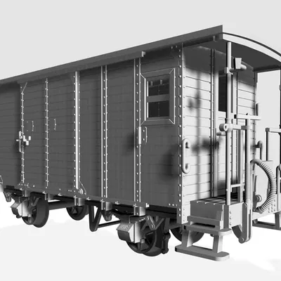 TTm - Toa hành lý 1000mm 905-151 (NWE 151) tỉ lệ 1:120