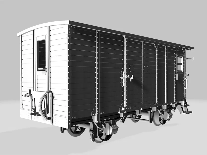 TTm - Toa hành lý 1000mm 905-151 (NWE 151) tỉ lệ 1:120 - Image 2