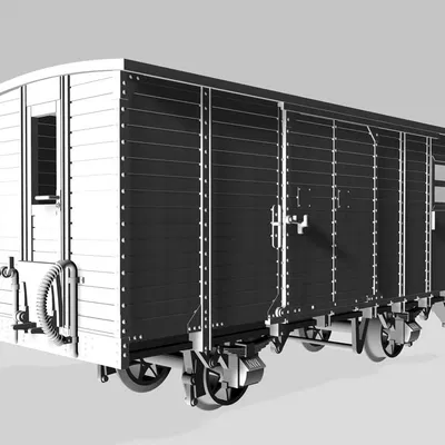 TTm - Toa hành lý 1000mm 905-151 (NWE 151) tỉ lệ 1:120