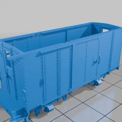 TTm - Toa hành lý 1000mm 905-151 (NWE 151) tỉ lệ 1:120