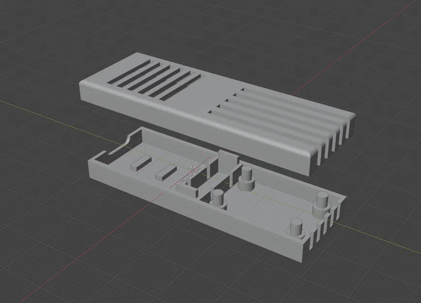 Vỏ cảm biến nhiệt độ cho ESP32-C3 (ESP32-C3 Temperature Sensor Case) - Image 1