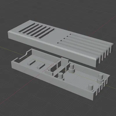 Vỏ cảm biến nhiệt độ cho ESP32-C3 (ESP32-C3 Temperature Sensor Case)
