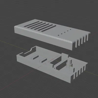 Vỏ cảm biến nhiệt độ cho ESP32-C3 (ESP32-C3 Temperature Sensor Case)