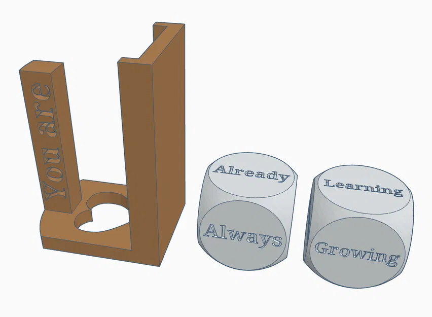 You Are – Bộ Xúc Xắc Affirmation (kèm Stand) - Image 2