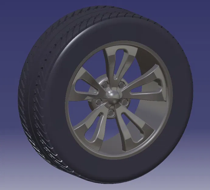 Lốp & mâm 205/17-45 (Tire & rim 205/17-45) - Image 2