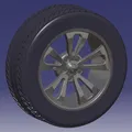Lốp & mâm 205/17-45 (Tire & rim 205/17-45) - Thumbnail 2