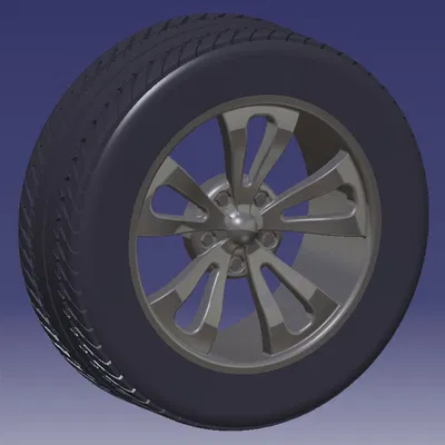 Lốp & mâm 205/17-45 (Tire & rim 205/17-45)