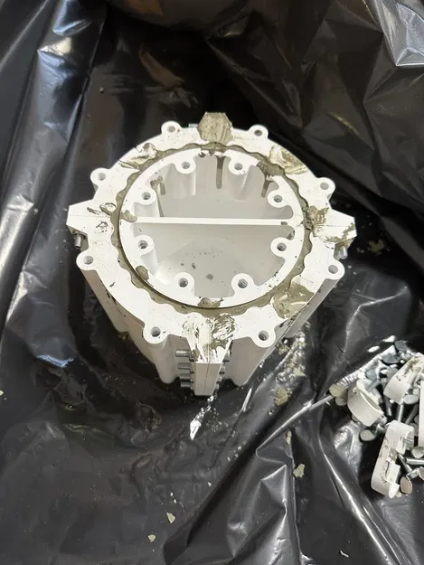 Khuôn đúc chậu cây bê tông (Concrete planter mold) - Image 5