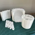 Khuôn đúc chậu cây bê tông (Concrete planter mold) - Thumbnail 8