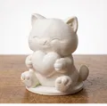 Mèo Cute Ôm Trái Tim – Figurine Valentine In 3D - Thumbnail 1