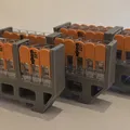 Ngàm gắn DIN Rail cho Wago 221-(413, 415, 420) - Thumbnail 1