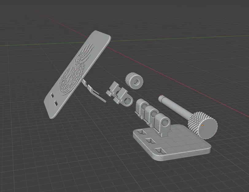 Đế điện thoại cố định (Fixed phone stand) - Image 7