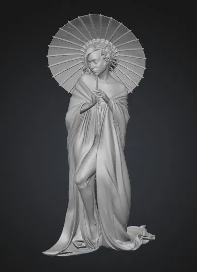 Dù Lụa Đào (Parasol of Peach Silk) - Image 1