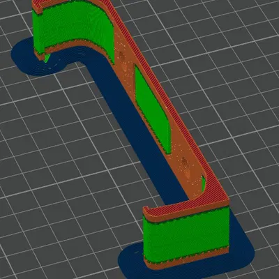 Giá treo tường cho sạc Makita clone Trung Quốc (kiểu DC18RC)