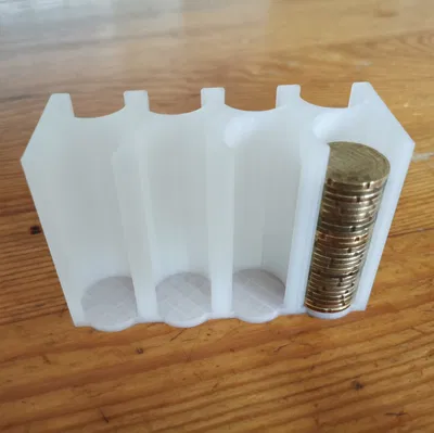 Organiseur euro - 10 và 20 cents