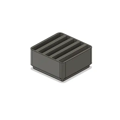 Khay Gridfinity đựng thẻ Cfast (Cfast Card Holder) 1x1