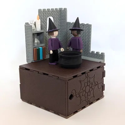 Nhân Vật Đồ Chơi Khớp Có Tùy Chọn Nón – Mô Hình 3D In Được Cho Bé Chơi Tưởng Tượng