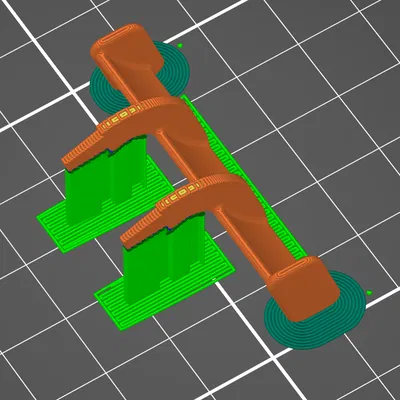 Cánh gió sau Carrera 132 Mercedes AMG C63 DTM 1:32 (Rear Spoiler/Wing)