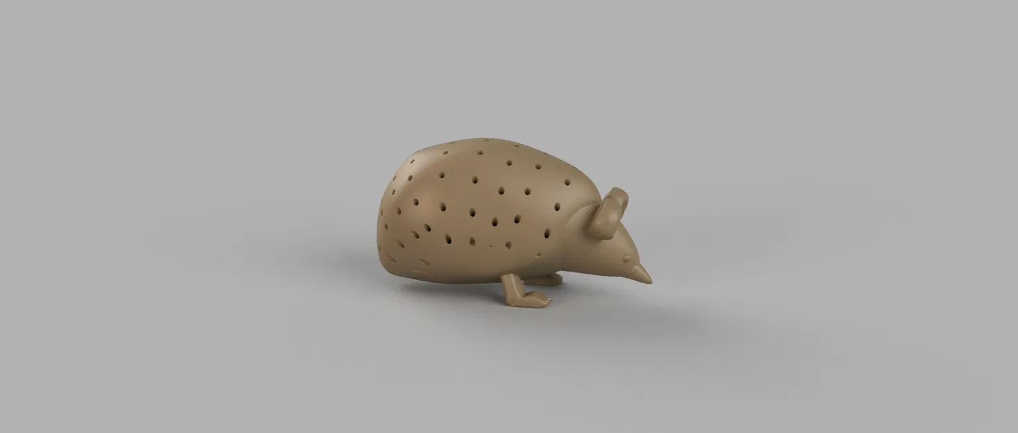 Giá cắm tăm hình nhím (Porcupine Toothpick Holder) - Image 1