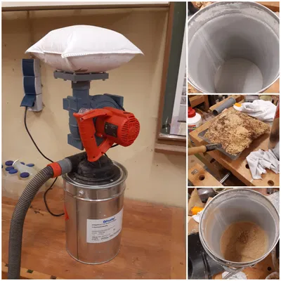 Zyklone-Abscheider Kombination (Tổ hợp tách bụi Cyclone)