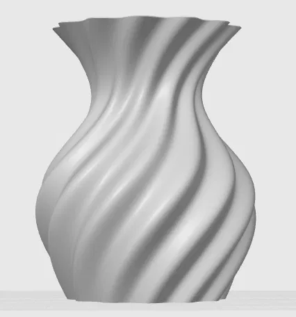 Schöne Vase – Bình hoa nhỏ với thiết kế xoắn - Image 1