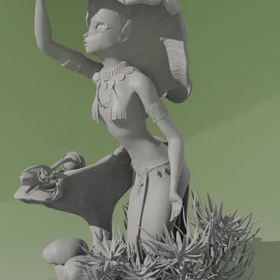 Mushroom Fairy 01 (phiên bản free)