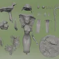 Mushroom Fairy 01 (phiên bản free) - Thumbnail 3