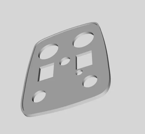 Gioăng Đèn Hậu Vespa 50 R (Vespa 50 R Rear Light Gasket) - Image 2