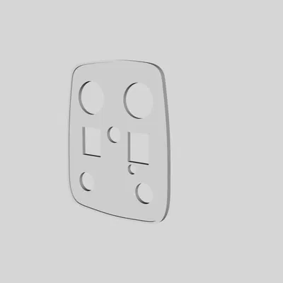 Gioăng Đèn Hậu Vespa 50 R (Vespa 50 R Rear Light Gasket)